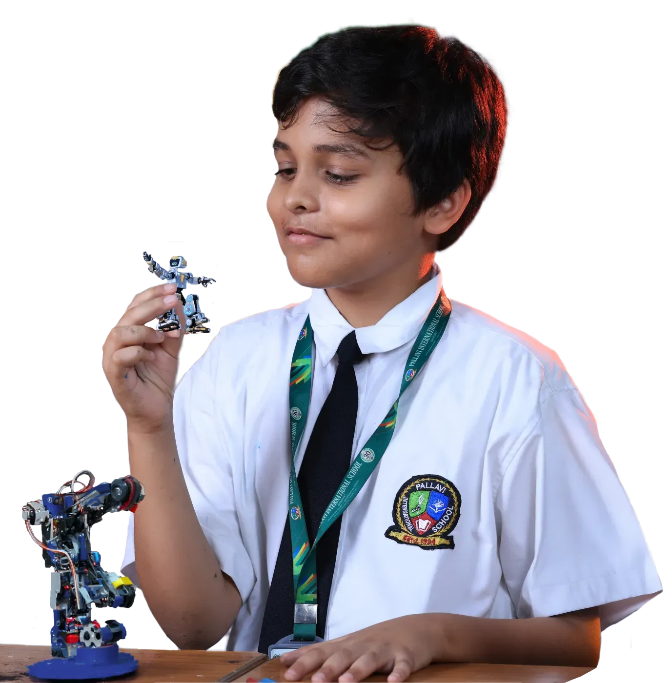 Students at Pallavi International School